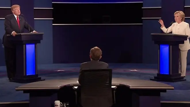 Donald Trump y Hillary Clinton