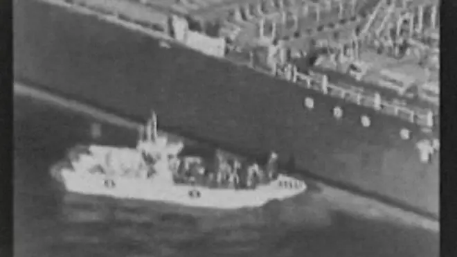El video que según EE.UU. prueba que Irán está detrás de las explosiones en el estrecho de Ormuz