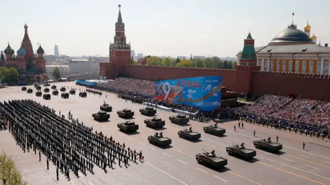 репетиция парада в Москве