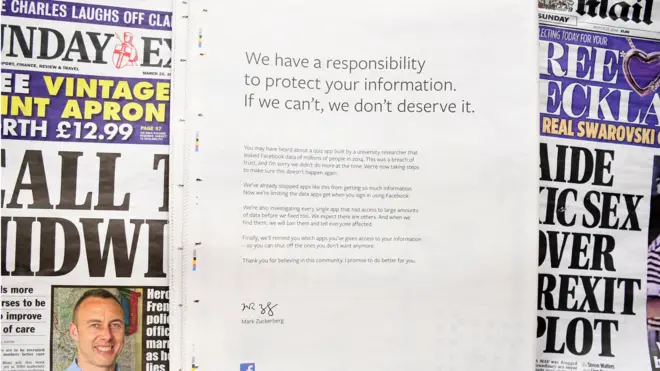 اعتذار زوكربرغ