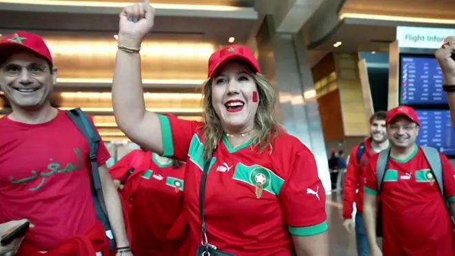 مشجعون مغاربة