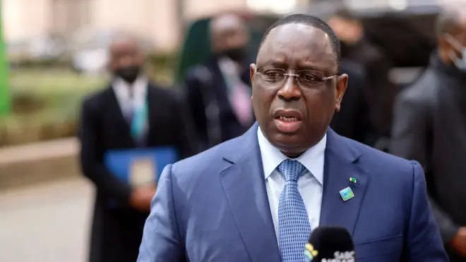Président du Sénégal Macky Sall