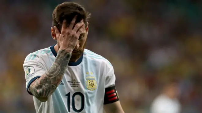 Argentina lose dia opening match for Copa America