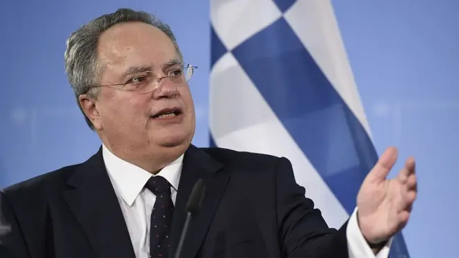 Yunanistan Dışişleri Bakanı Nikos Kocyas