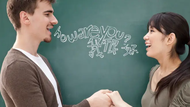 Попытка говорить на иностранном языке