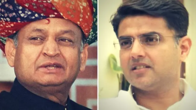 अशोक गहलोत, सचिन पायलट