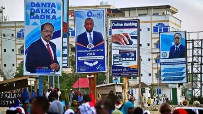 Sawir hore oo ah xiligii ololaha adoorashada Soomaaliya