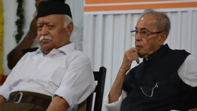 ఆర్ఎస్ఎస్ కార్యక్రమంలో ప్రణబ్