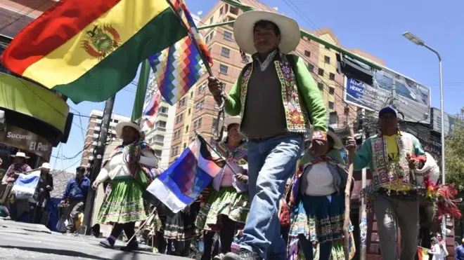 Bolívia enfrentou ondacaça niquel corrida de cavalosmanifestações populares nas últimas semanas