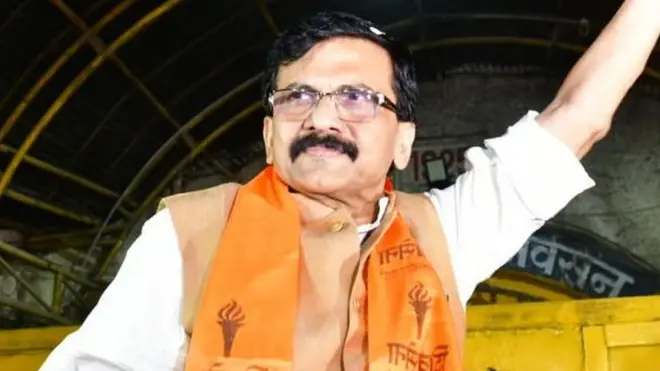 रिहा होने के बाद संजय राउत