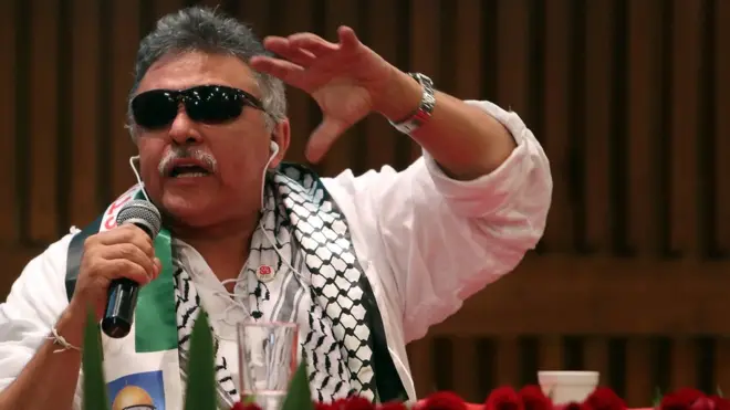 Jesús Santrich pasó 25 años sublevado en armas.