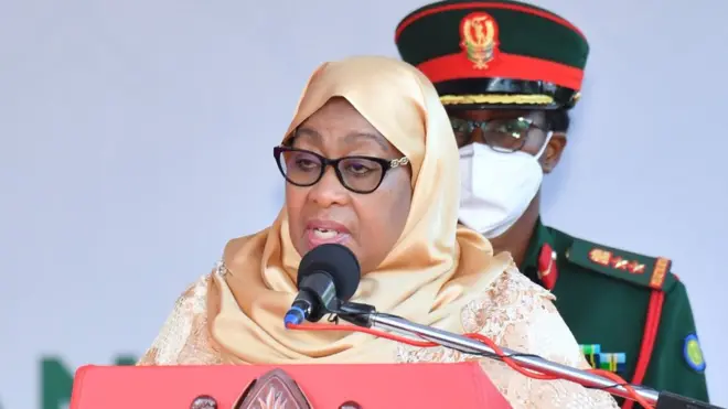 Rais wa Tanzania Samia Suluhu Hassan