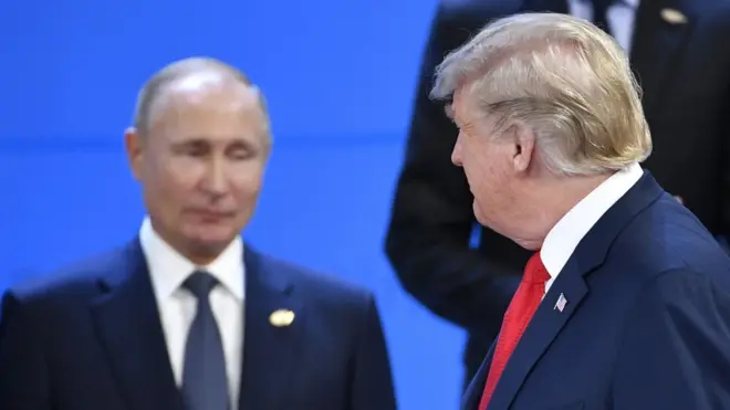 Трамп Путин