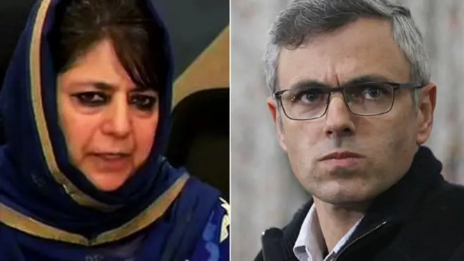 महबूबा मुफ़्ती और उमर अबदुल्लाह