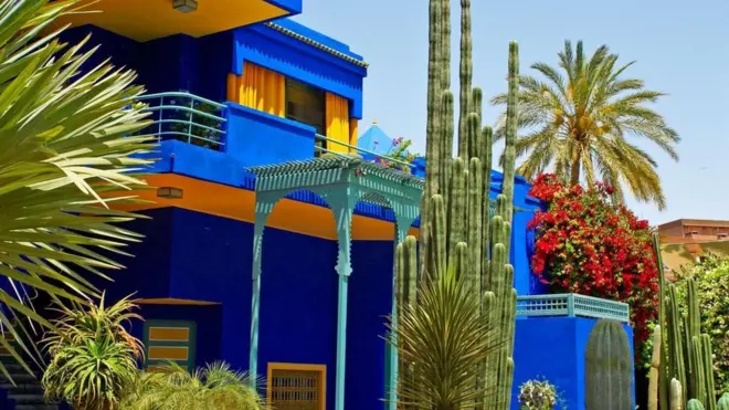 صممت حديقة ماجوريل في مراكش عام 1924، واستحوذ عليها إيف سان لوران، وبيار بيرجيه عام 1980