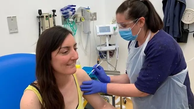 First vaccine human trial in the UK