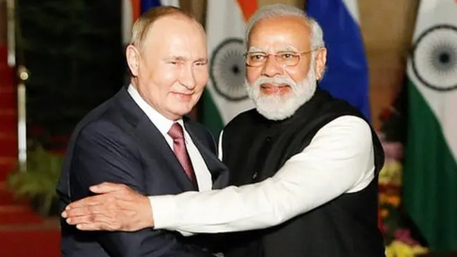 मोदी - पुतिन