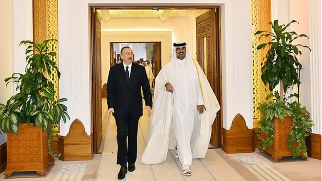 İlham Əliyevin Qətərə rəsmi səfəri 7 fevralda olub