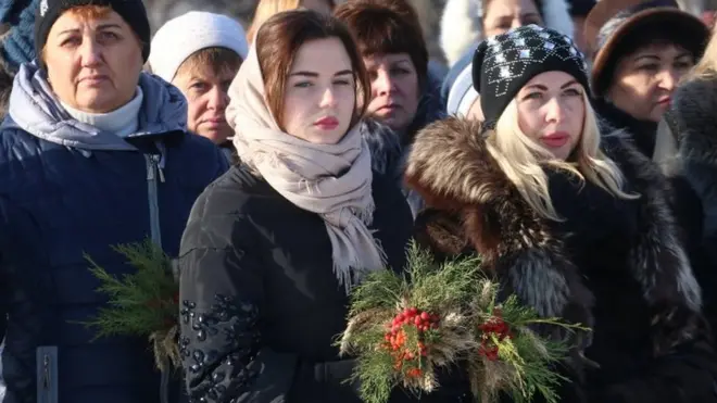 Мероприятие в честь жертв голодоморов в Днепре