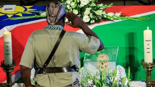 Ukwunamira abagandaguriwe muri Namibia