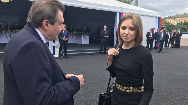 Режиссер Учитель и депутат Поклонская не смогли найти общий язык, беседуя 12 июня в Кремле