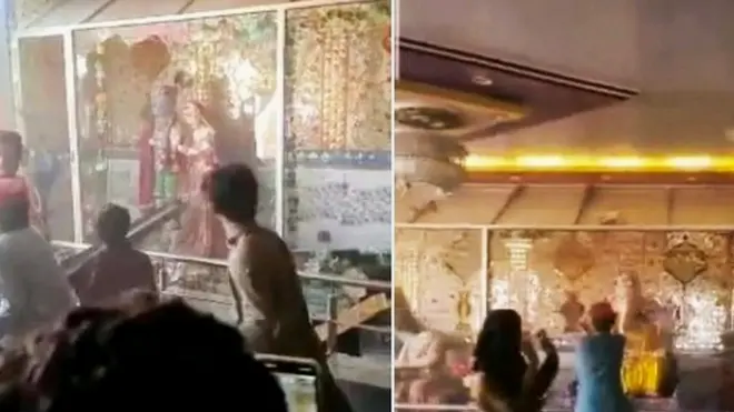 رحیم یار خان میں پیش آئے مبینہ توہین مذہب کے واقعے کے بعد مندر پر حملہ کر کے اس میں توڑ پھوڑ کی گئی تھی