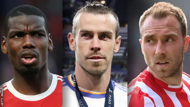footballers wey dey free for transfer market