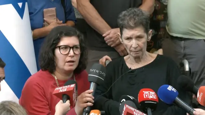 الرهينة المفرج عنها تصف المعاملة التي يتلقاها المخطوفين لدى حماس