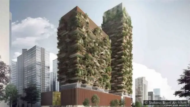 اب درختوں سے لدی عمارتیں نظر آئیں گی