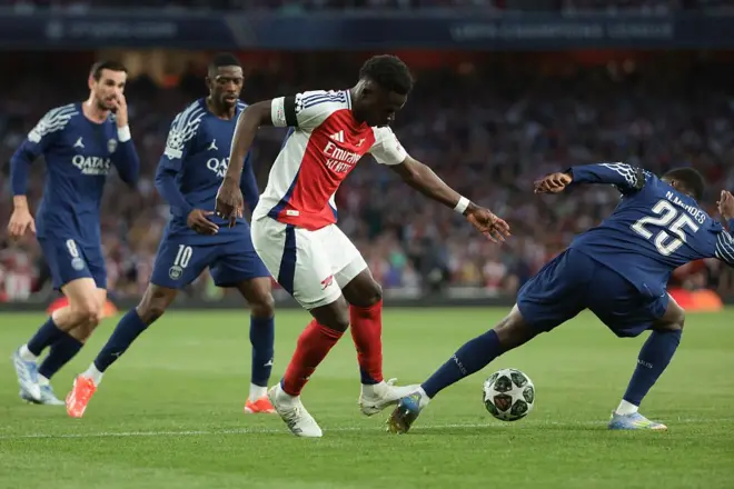 PSG Emireetis irratti Arsenaaliin 1-0 mo'ate