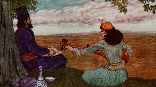 عمر الخيام شاعر فارسي وعالم في رياضيات وعلم الفلك