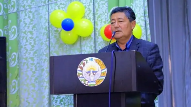 Хатирчи туман ҳокими Сайфиддин Низомов