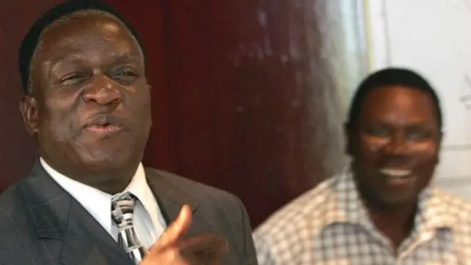 Mnangagwa est revenu d'Afrique du Sud après la démission de Robert Mugabe mardi dernier.