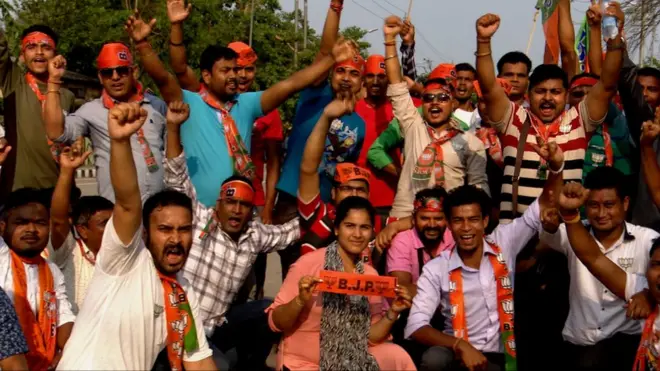 آسام میں بی جے پی برسر اقتدار ہے اور اس کے حامیوں میں جوش نظر آتا ہے