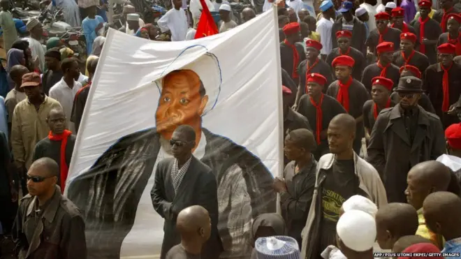 Followers of Ibrahim Zakzaky dey parade for Kano