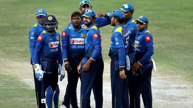 سری لنکا کی ٹیم پاکستان کے خلاف ابوظہبی میں سیریز کھیل رہی ہے