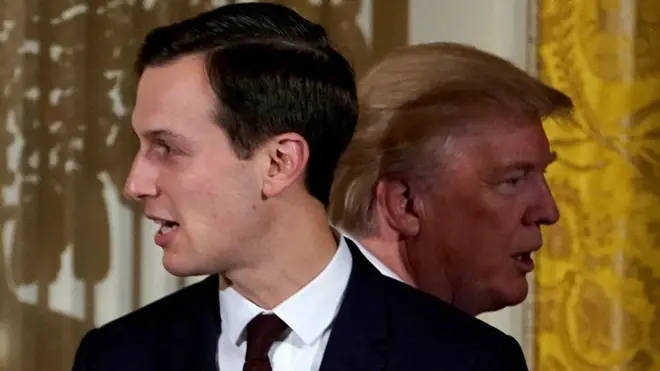 ترامب وصهره جاريد كوشنر