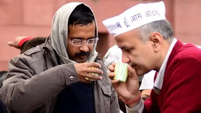 अरविंद केजरीवाल और मनीष सिसोदिया