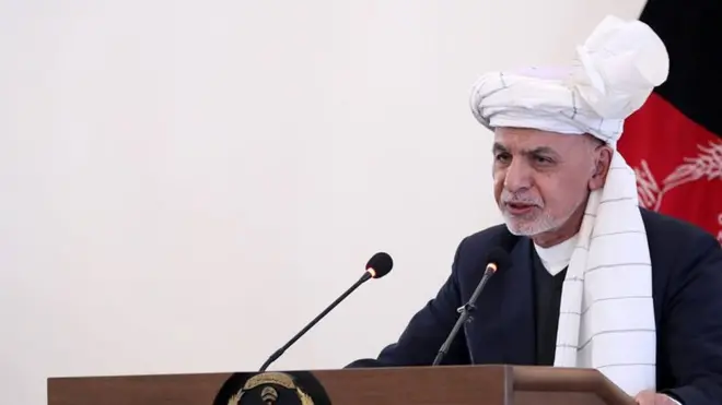 د ارګ ویاند هارون چخانسوري رسنیو ته په یوه استول شوي ویډیویي پيغام کې ویلي د سرپرست حکومت په اړه هر ډول جوړښت د اساسي قانون خلاف دی.
