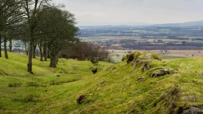 Este montículo de tierra fue, en su día, la frontera más remota del imperio romano.