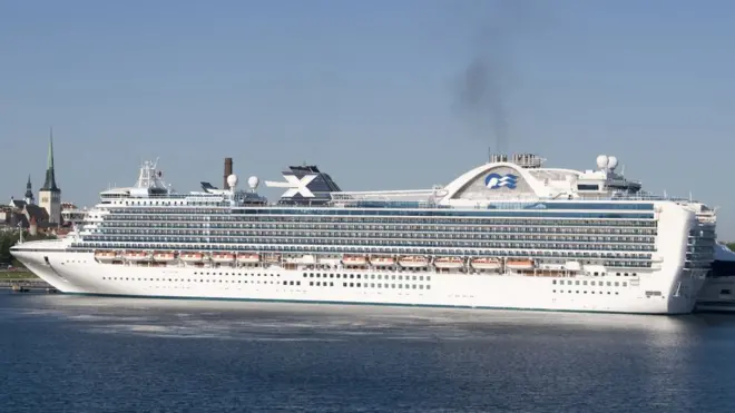 Инцидент произошел на круизном лайнере "Эмеральд Принцесс"