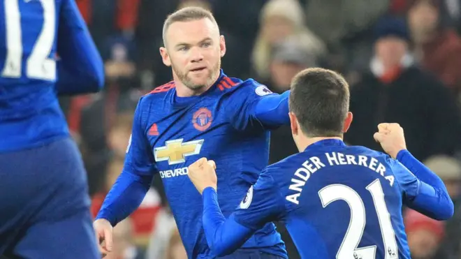 Вейн Руні незодавно побив 40-річний рекорд Боббі Чарльтона і став кращим голеадором МанЮнайтед