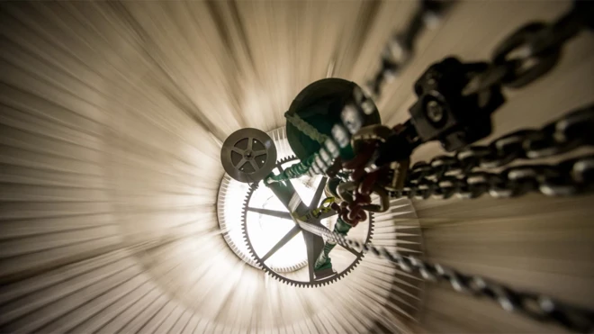 Es un gigantesco reloj que está pensado para funcionar 10.000 años ¿Lo logrará? (Foto: The Long Now Foundation)