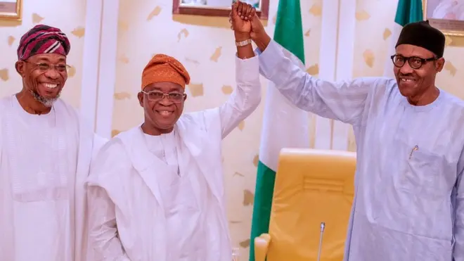 Buhari kelere Rauf Aregbsola maka etu o si chia ndị Osun ọfụma