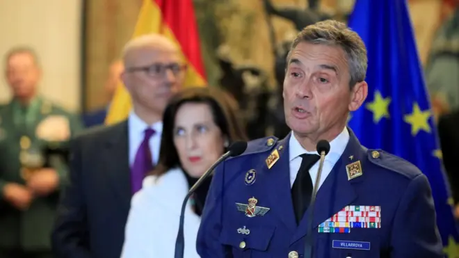 İspanya Genelkurmay Başkanı Miguel Angel Villarroya