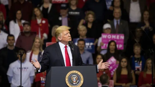 TT Trump vận động ủng hộ TNS Ted Cruz tại Houston, Texas hôm 22/10/2018