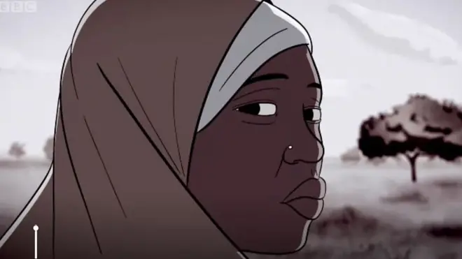 ንመሳርሒ ኲናት ዝተጠቐሙላ መንእሰይ ጓል ኣንስተይቲ