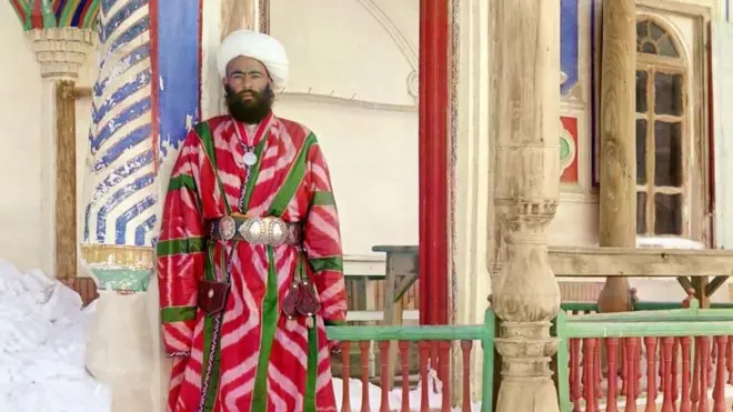 Činovnik v Buharskom эmirate, vassalьnom gosudarstve Rossiйskoй imperii