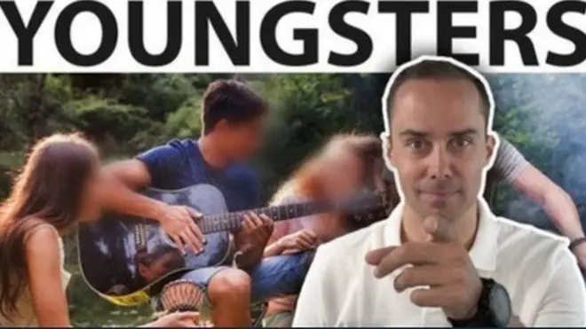 Samuel Eckert is targeting young people on social media