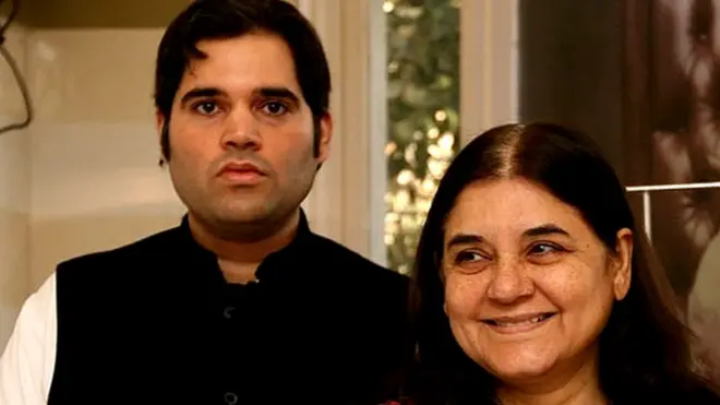 वरुण गांधी मेनका गांधी